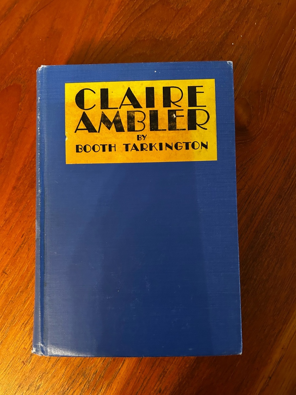 First edition 1928 vintage novel Clare Amber by Booth Tarkington. Flapper era!